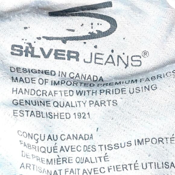 Silver Jeans Suki Mid Rise Bootcut Jeans in Blue Wash Women’s 29/30 - Picture 14 of 14